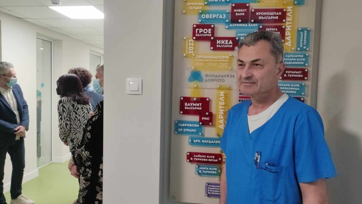 Д-р Валентин Точков, началник на великотърновската педиатрия