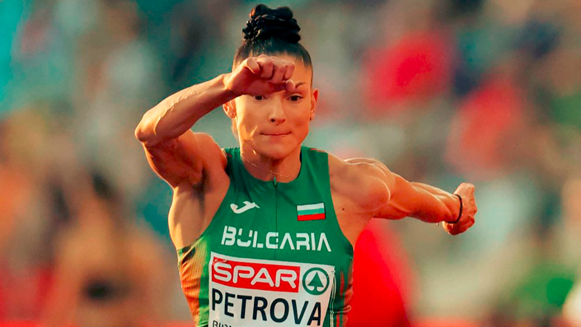 Gabriéla Pétrova est devenue championne de triple saut au tournoi de Belgrade