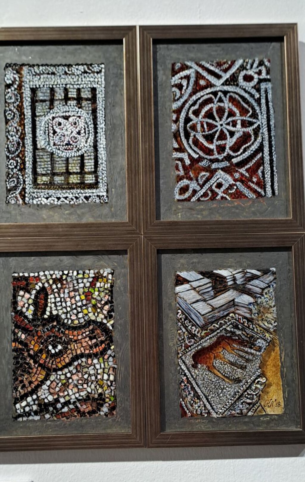 Ancient Serdica mosaic “Paradise” takes centre stage in Katya Lekova exhibition