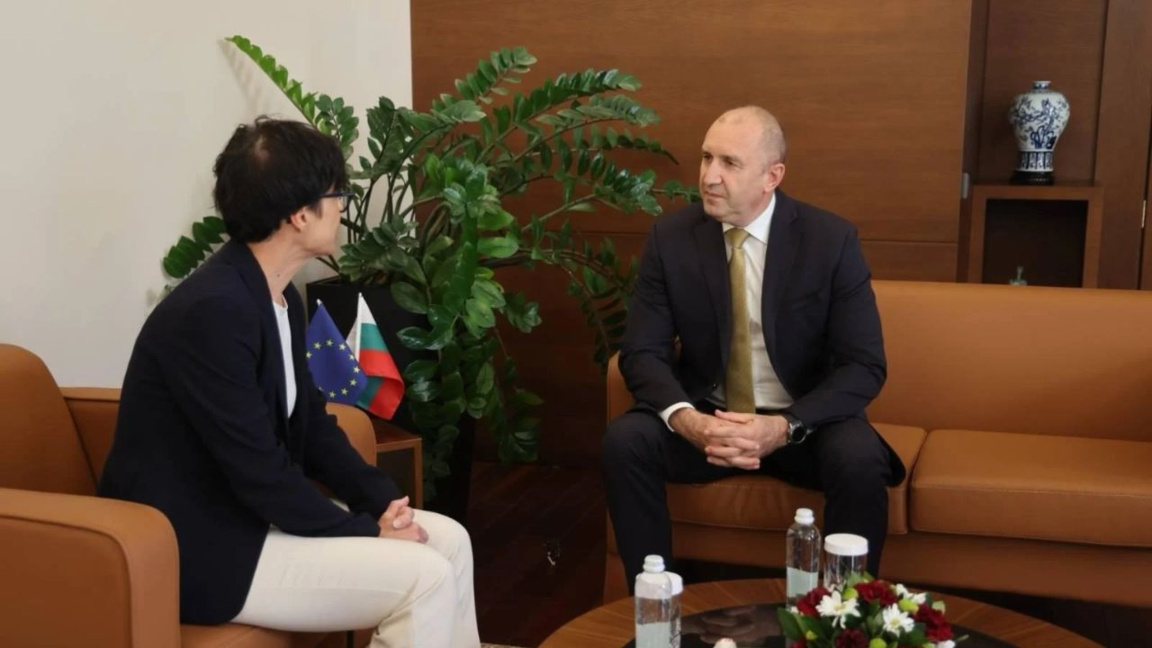 Rumen Radev ile Marta Kos AB’nin genişleme sürecini görüştü