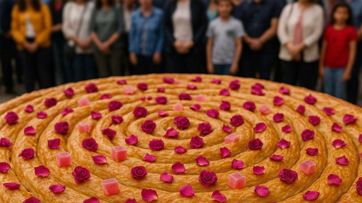 La plus longue banitsa au loukoum de rose est confectionnée à Kazanlak