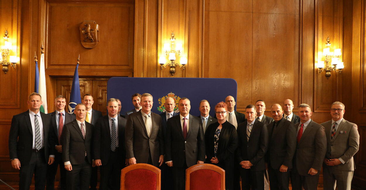 Bulgaria included in European familiarisation tour of senior US officers