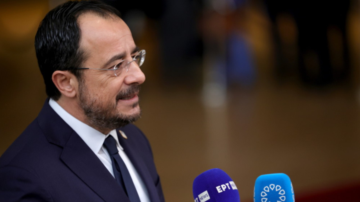 Президентът на Кипър Никос Христодулидис.