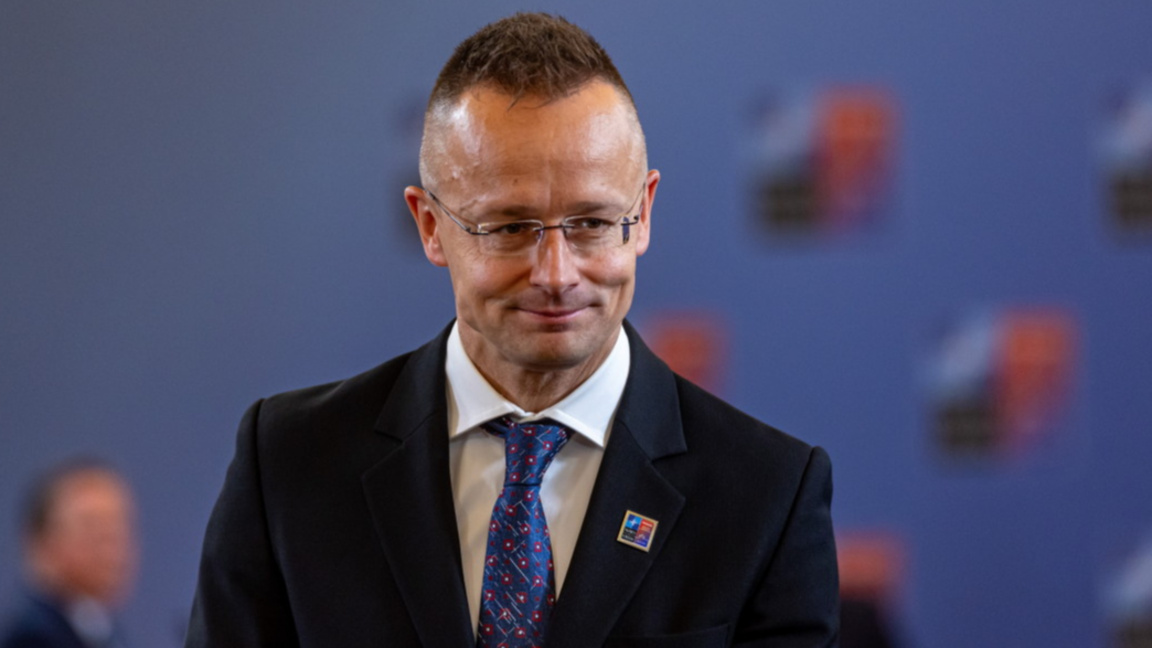 Външният министър на Унгария Петер Сиярто.