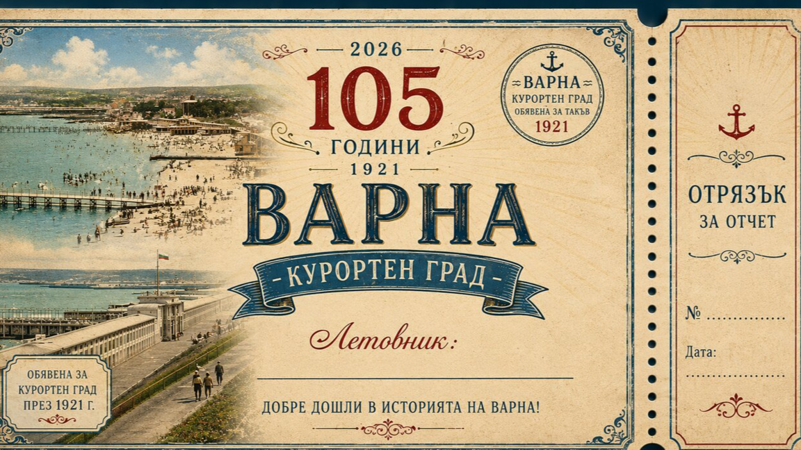 Варна отбелязва 105 години от обявяването си за курортен град