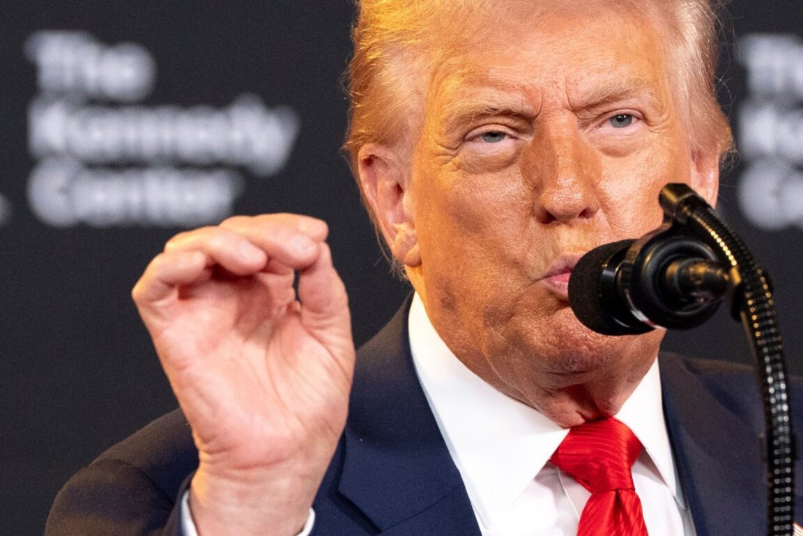 Президентът на САЩ Доналд Тръмп