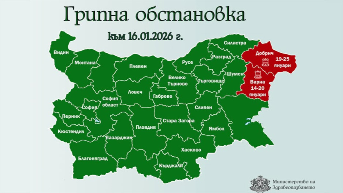Αντιγριπικά μέτρα σε 2 νομαρχίες της Βουλγαρίας