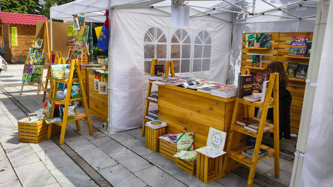 За първи път Алея на книгата в Силистра