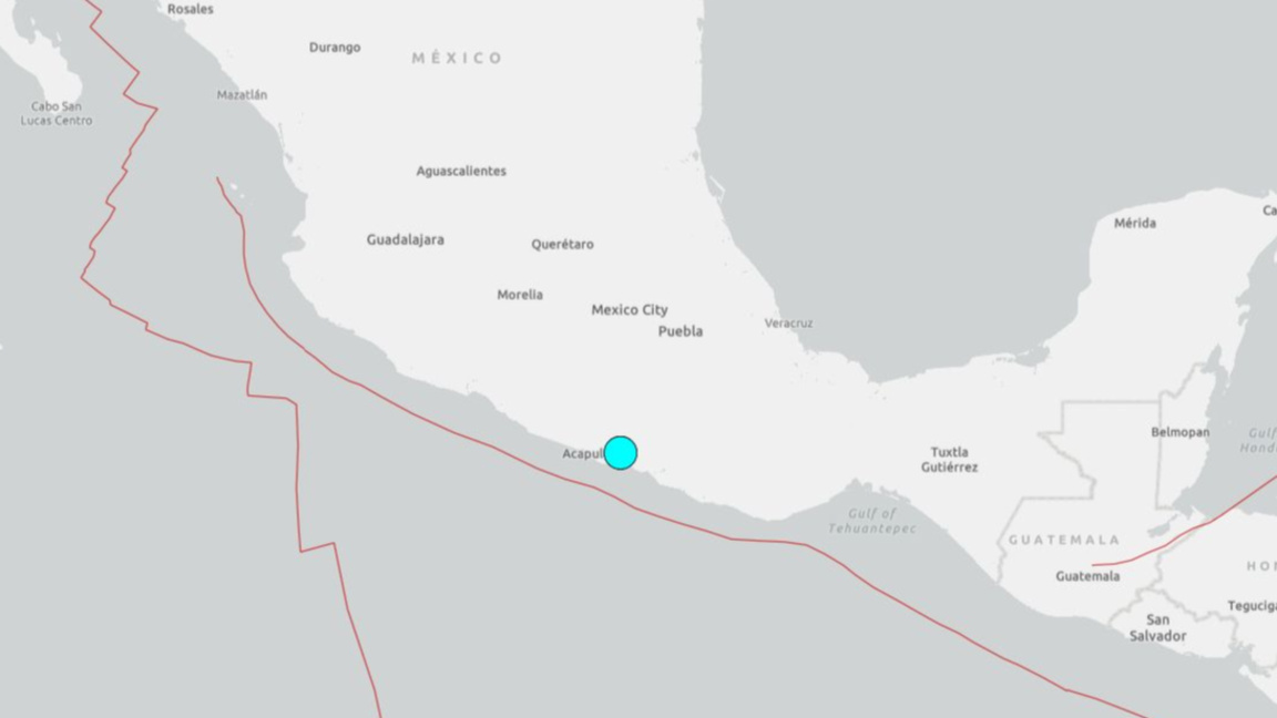 Земетресение с магнитуд 6,3 по Рихтер удари южната част на Мексико