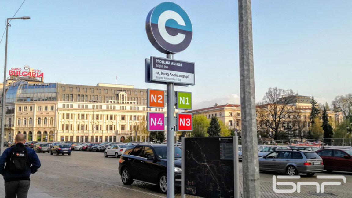 Der öffentliche Nachtverkehr in Sofia bleibt