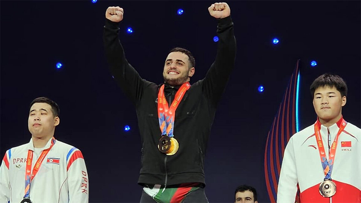 Karlos Nassar ist erneut Weltmeister im Gewichtheben