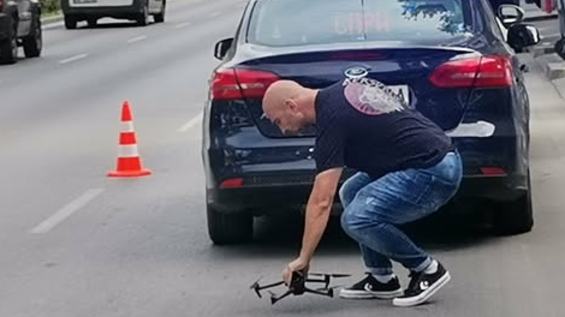 Дронове следят шофьорите за поставен колан