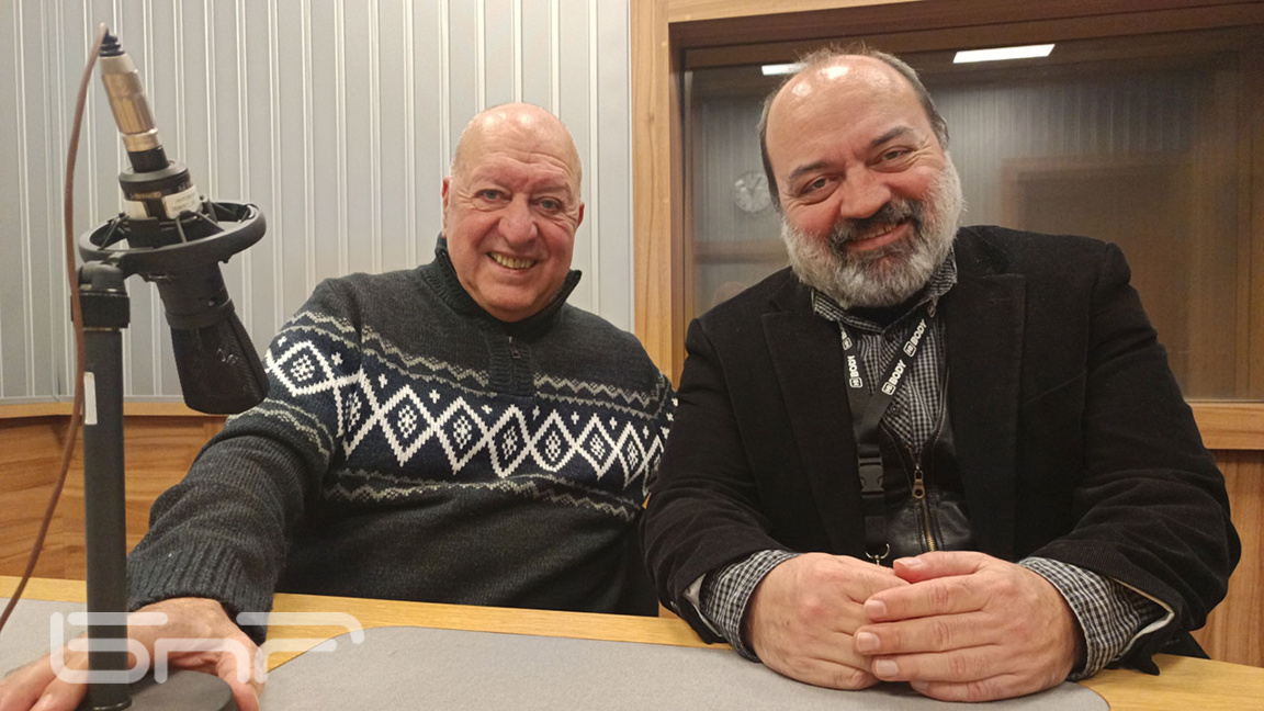 Емил Янев и Димо Димов (вдясно)