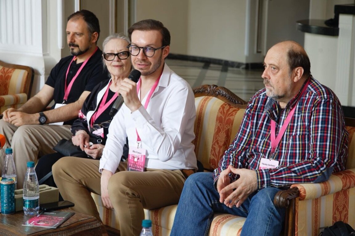 Асен Терзиев, Цветана Манева, Илко Ганев, Николай Йорданов ( от ляво надясно)