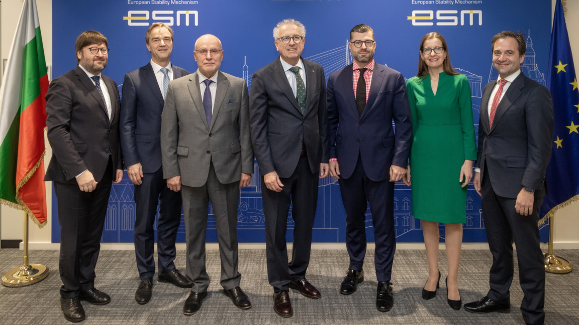 Управителят на БНБ се срещна в Люксембург с управляващия директор на ESM