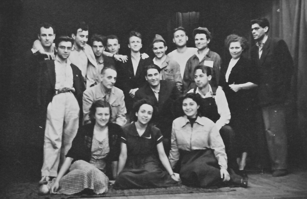 Режисьорският клас на Боян Дановски 1952.