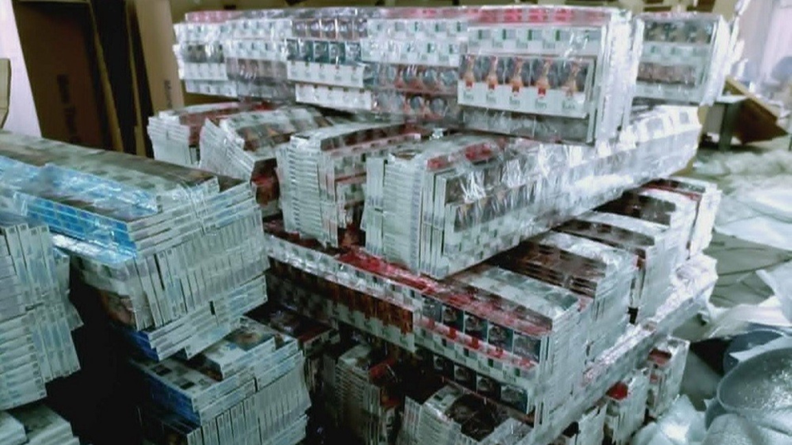 Contrebande de cigarettes de 750 000 euros