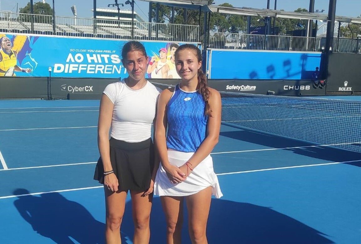 Елизара Янева (вляво) и Росица Денчева записаха най-доброто българско представяне в Мелбърн.