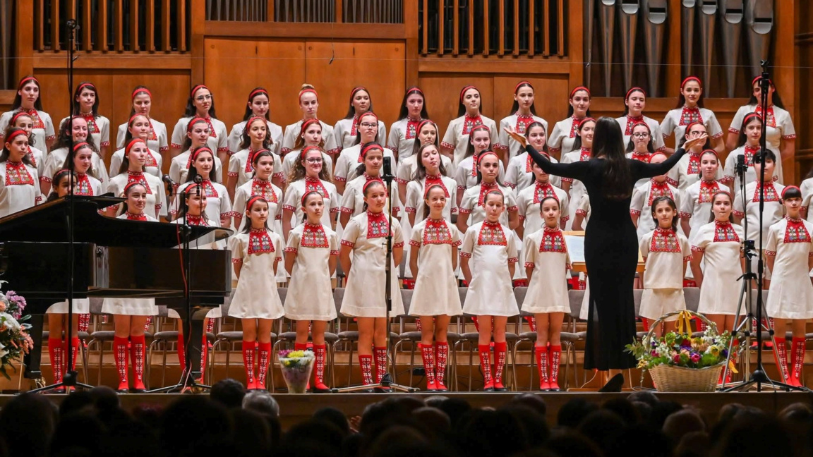 Дечји хор БНР на Празнику цветања јапанске трешње у Софији