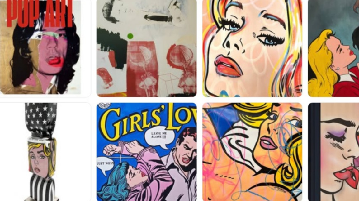 Знакови и по-малко известни имена в изложбата "Генерация попарт" 