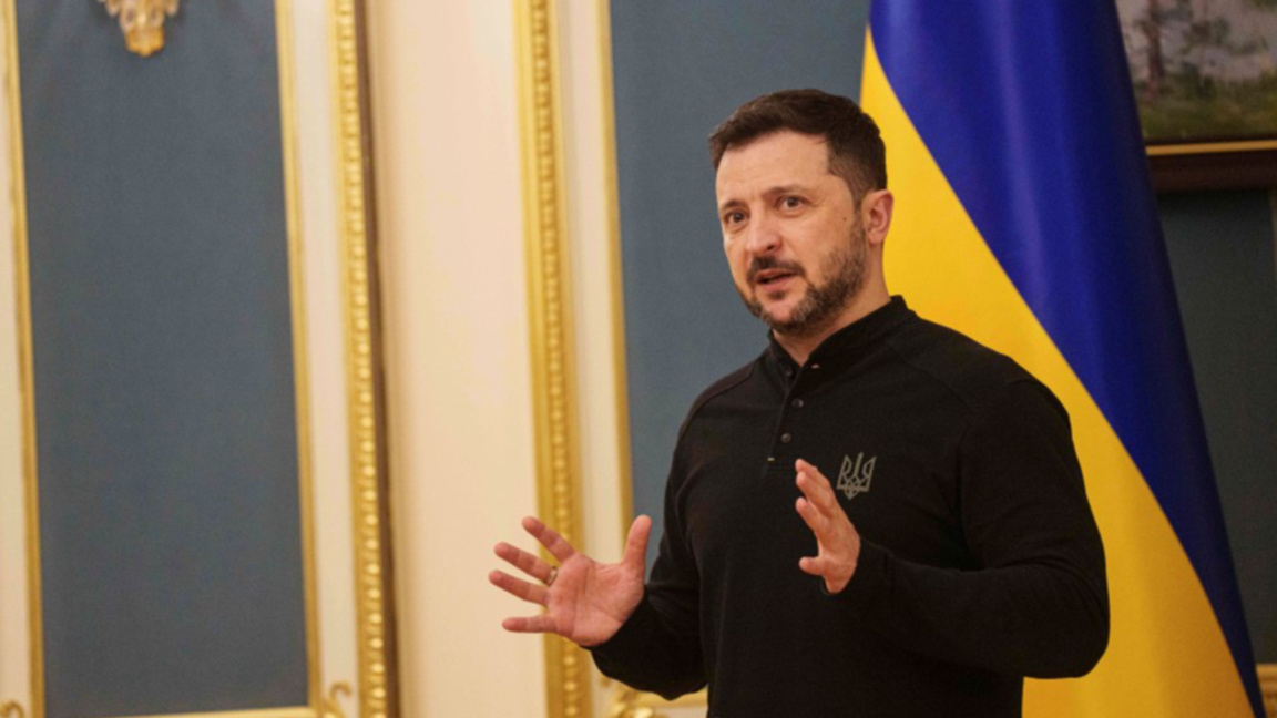 Президентът на Украйна Володомир Зеленски