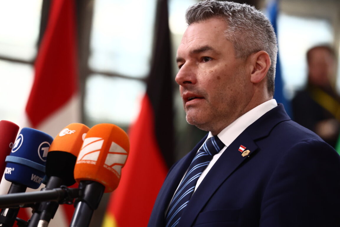 Австрийският канцлер Карл Нехамер.