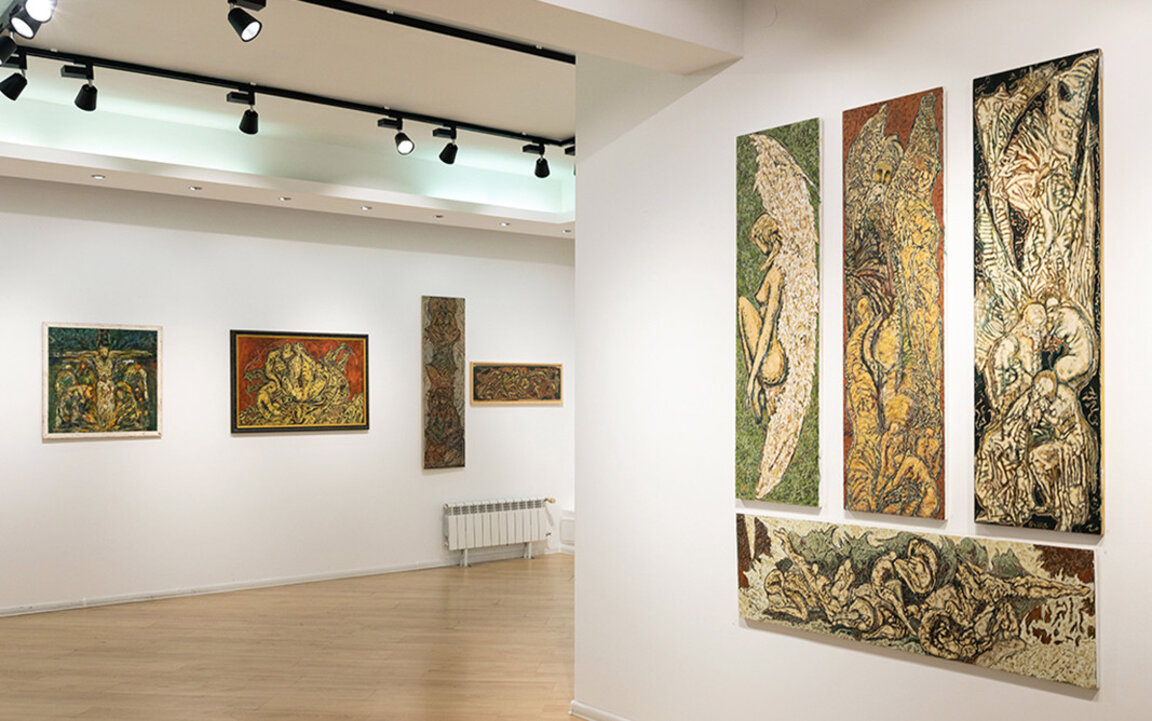 Der Künstler Iwajlo Kamenow ruft mit der Ausstellung "Erlösung" zur Demut auf