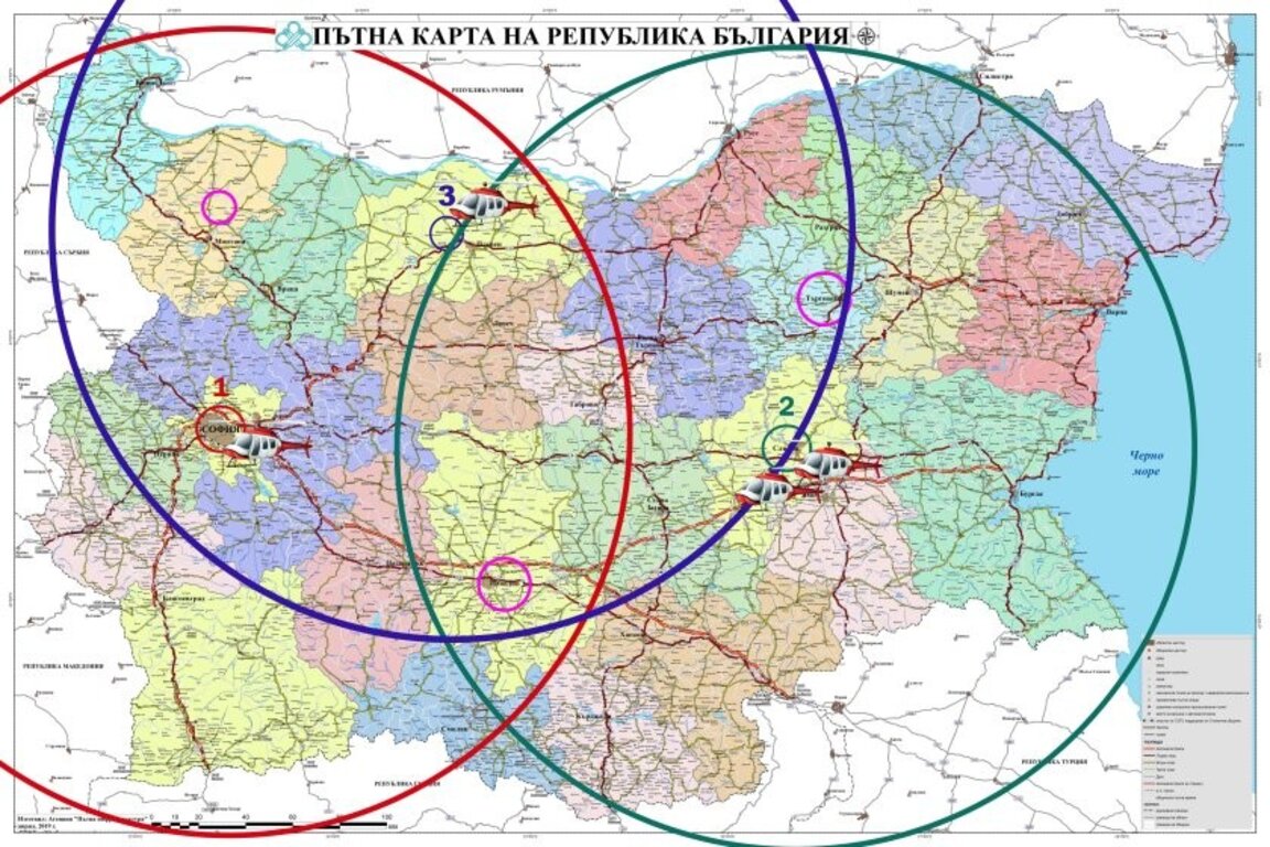 Vierter Hubschrauber für die Luftrettung in Bulgarien eingetroffen