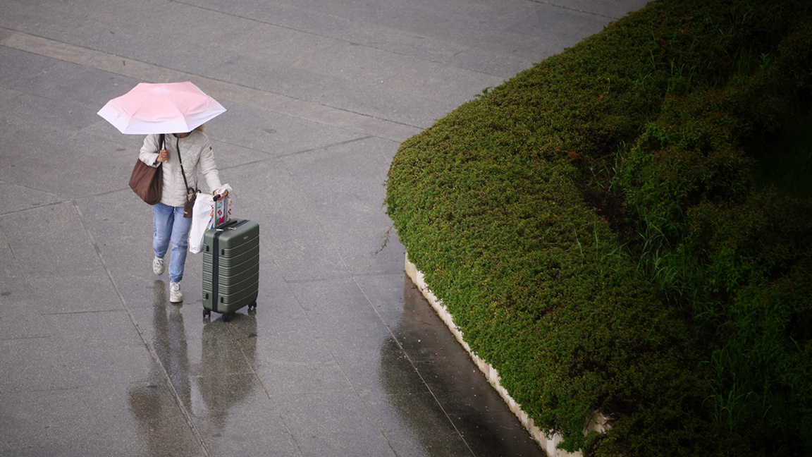 A cold and rainy Wednesday