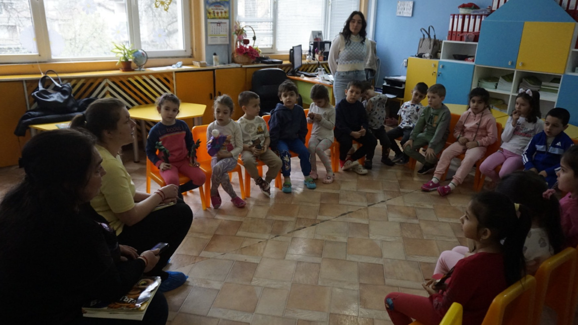 С деца от ДГ "Зорница" започна Маратонът на четенето във Видин