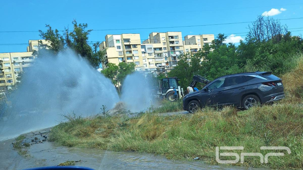 Авария край Резбарци прекъсна водоподаването към Кърджали и села