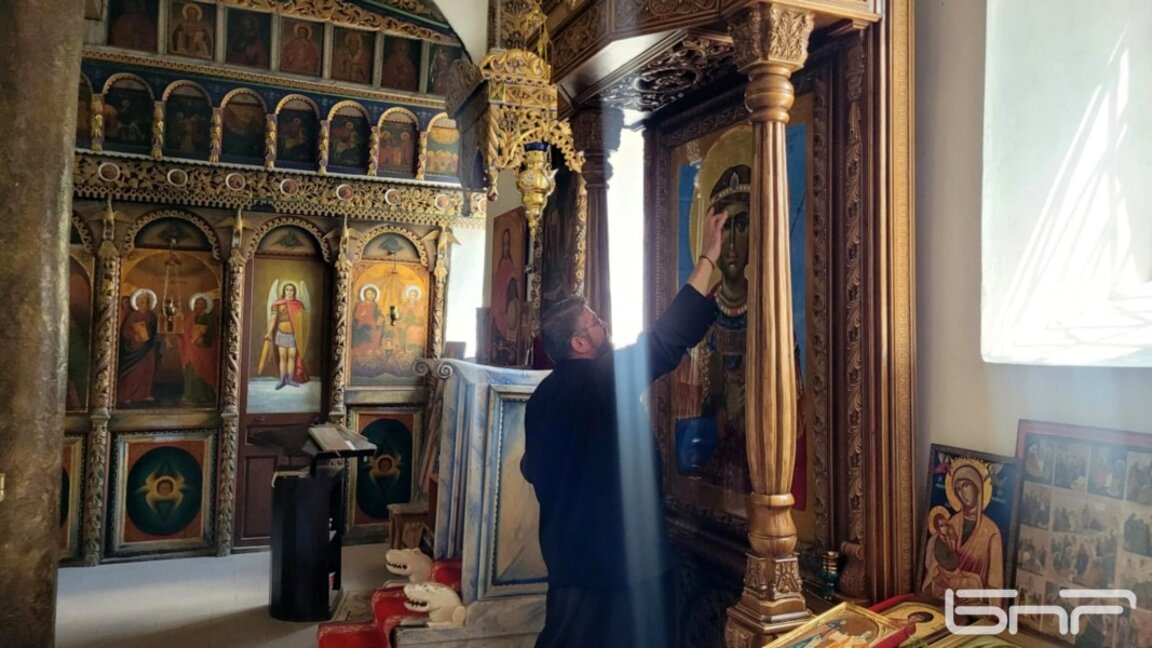 Чудотворна икона на св. Георги от Атон се съхранява в Белоградчик