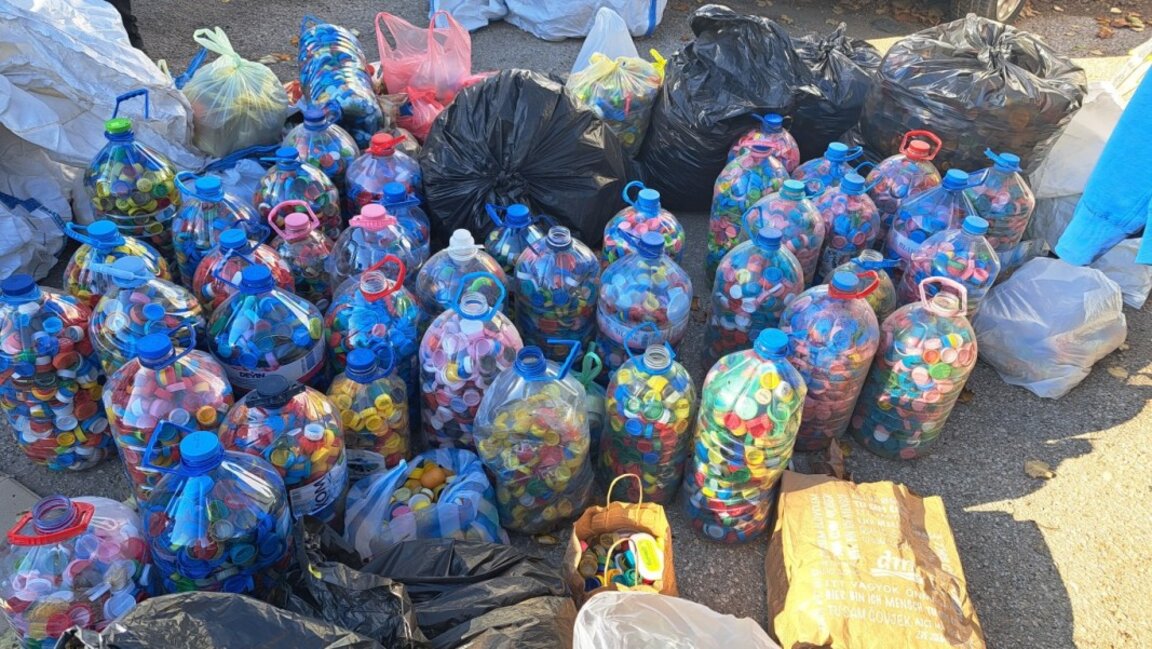 Около 343кг кенчета са събрани в кампанията "Капачки за бъдеще" в Стара Загора