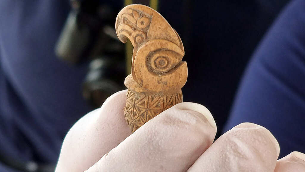Descubierto un cetro escita de 2500 años de antigüedad en la ciudad prehistórica Solnitsata, cerca de Provadía