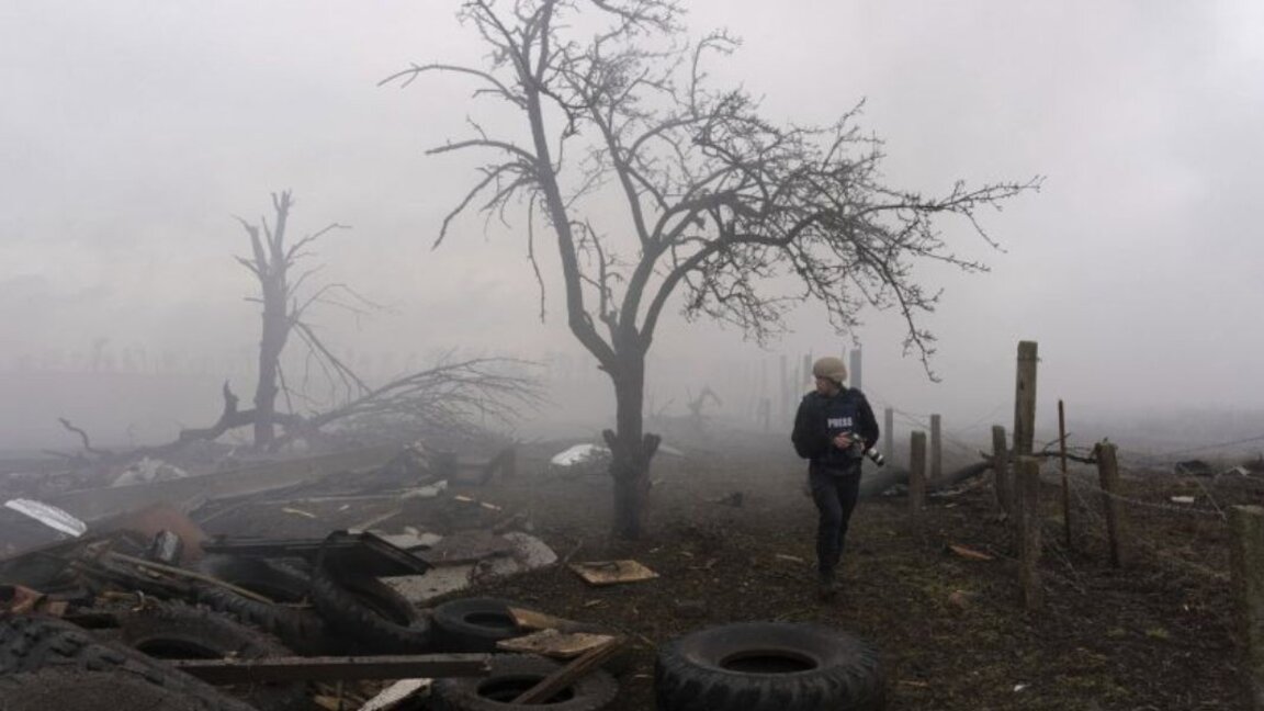 “Mariupol’de 20 Gün” filminden bir kare