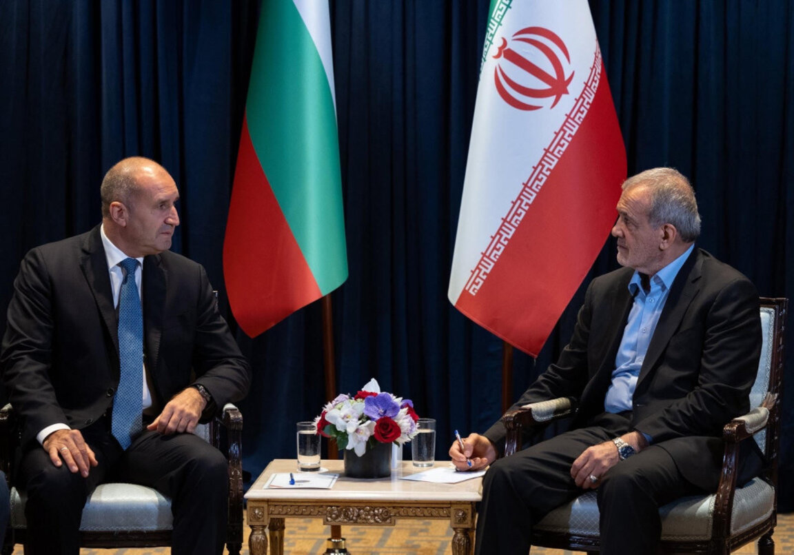 Rumen Radew und Massoud Peseschkian
