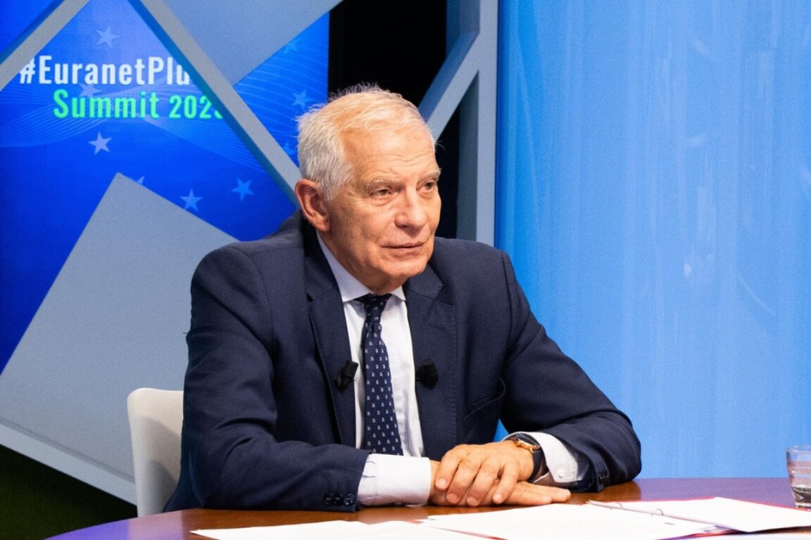 Жозеп Борел пред Евранет Плюс 2023г.
