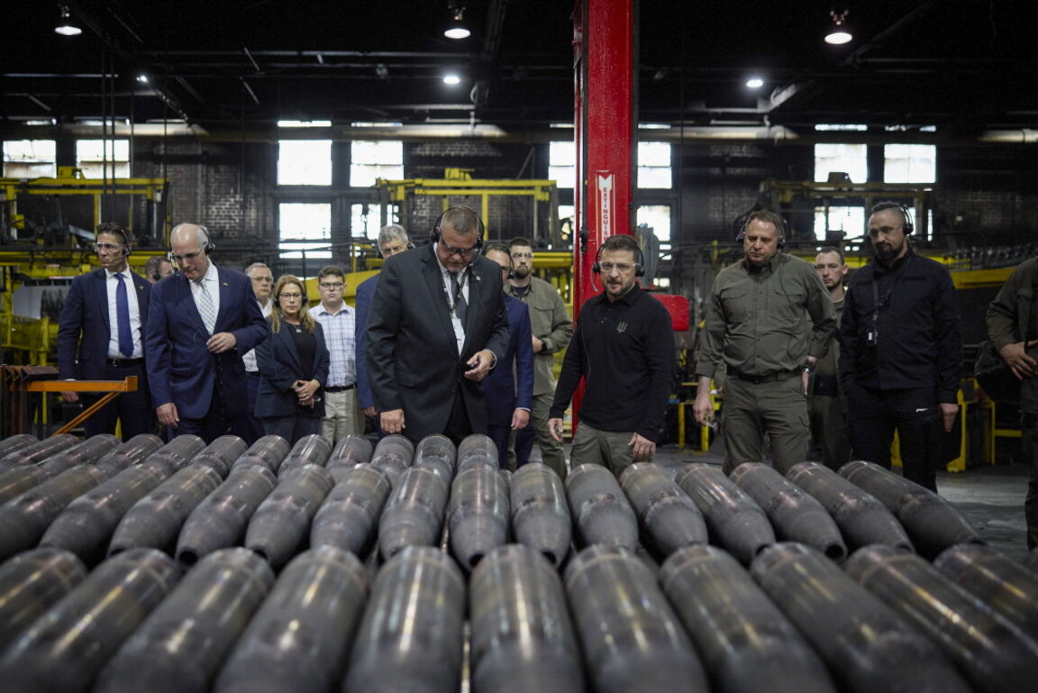 Украинският президент Володимир Зеленски на посещение в Скрантън, Пенсилвания, САЩ