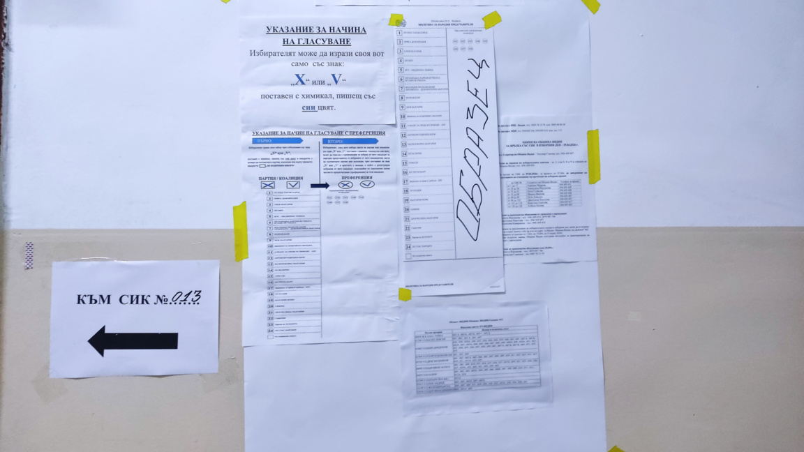 Висока активност във видинската 13 СИК