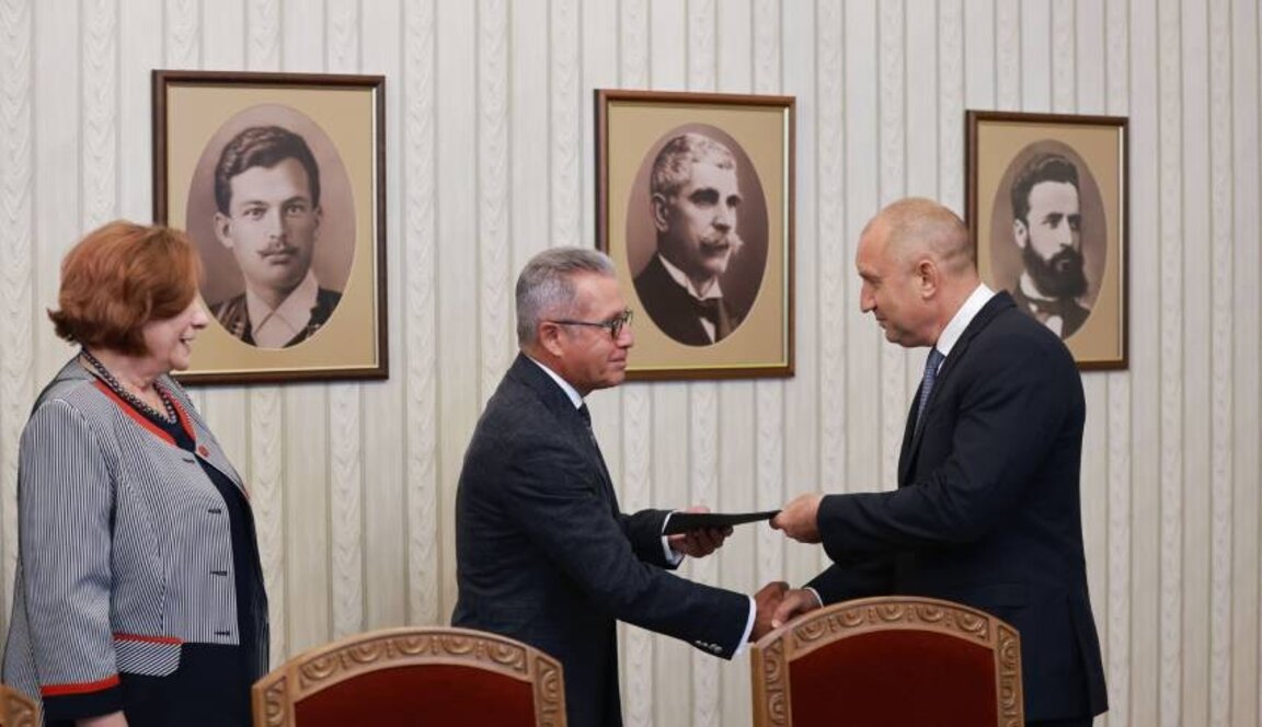 Roumen Radev a reçu des représentants du MDL...