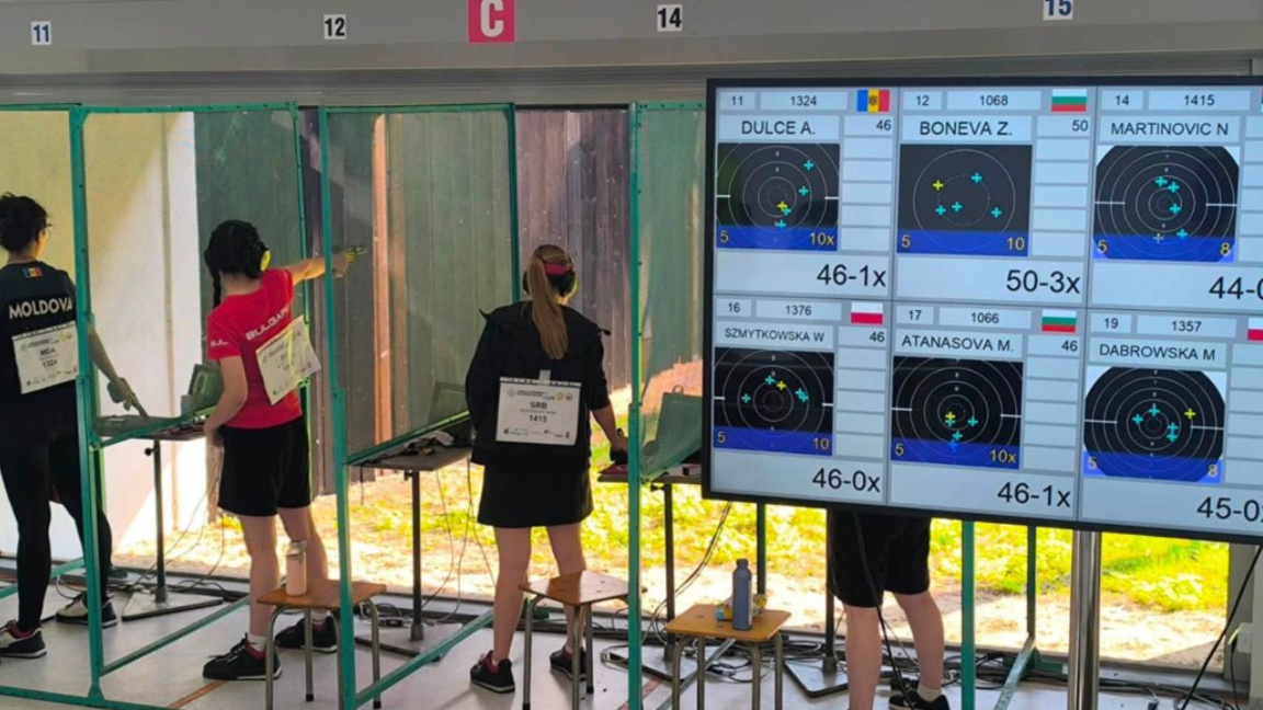 Bronze for Bulgaria at the European Shooting Championship U23