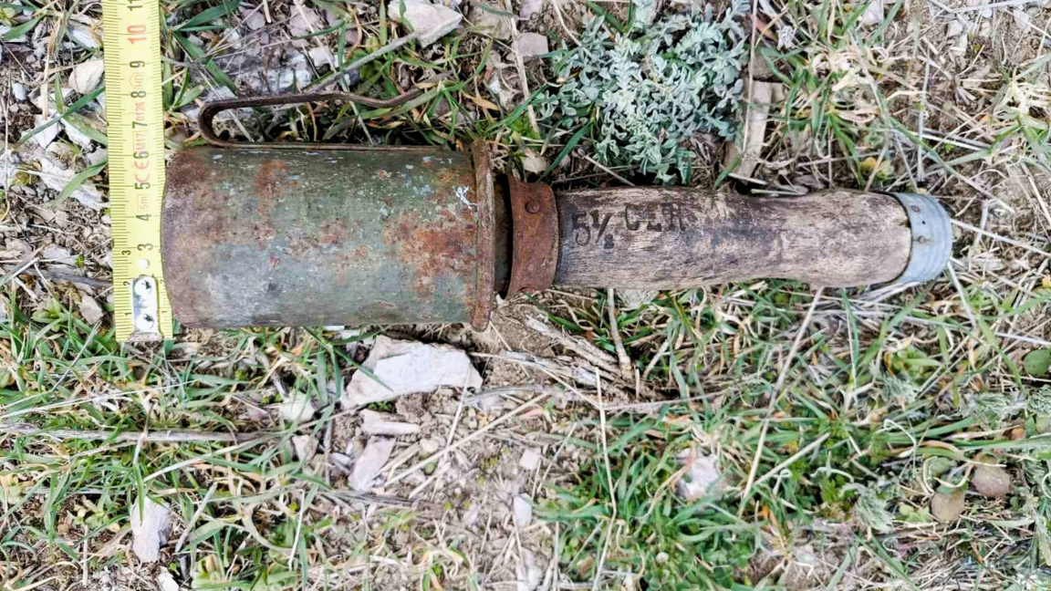 Намериха ръчна граната в село Дъбово