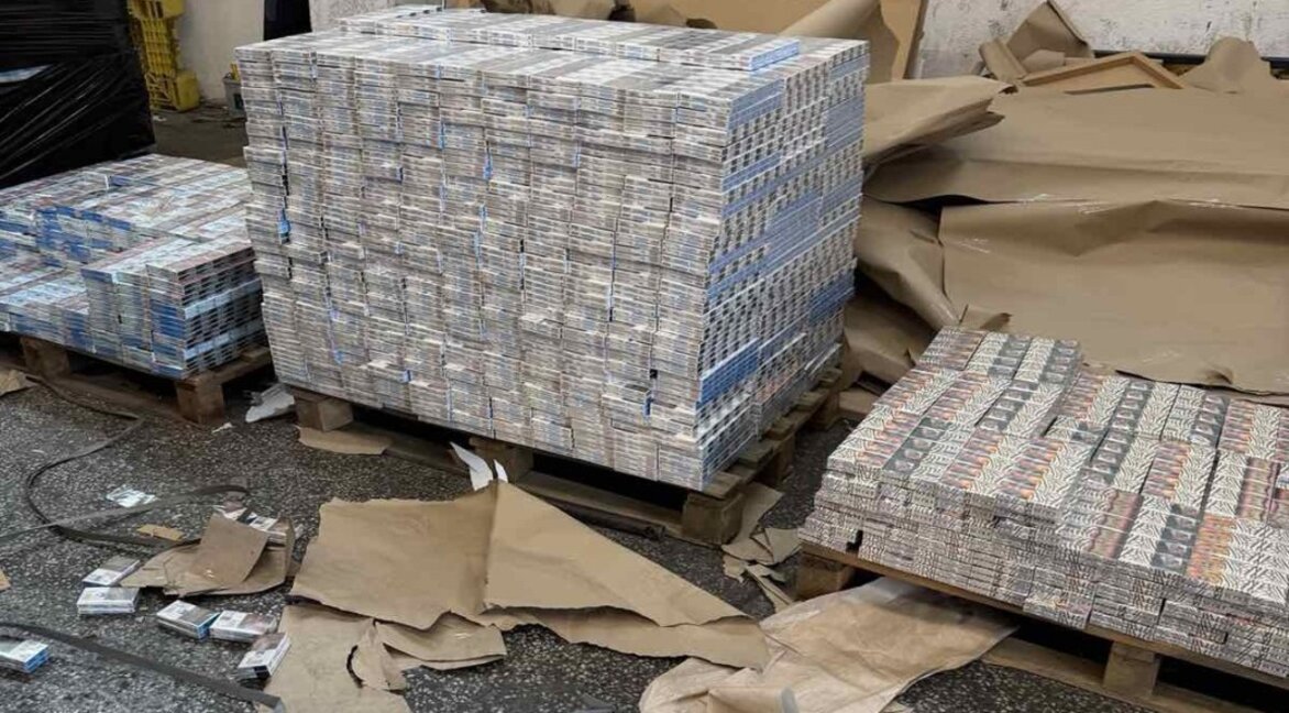 Над 6 150 000 къса контрабандни цигари задържаха на ГКПП „Капитан Андреево“