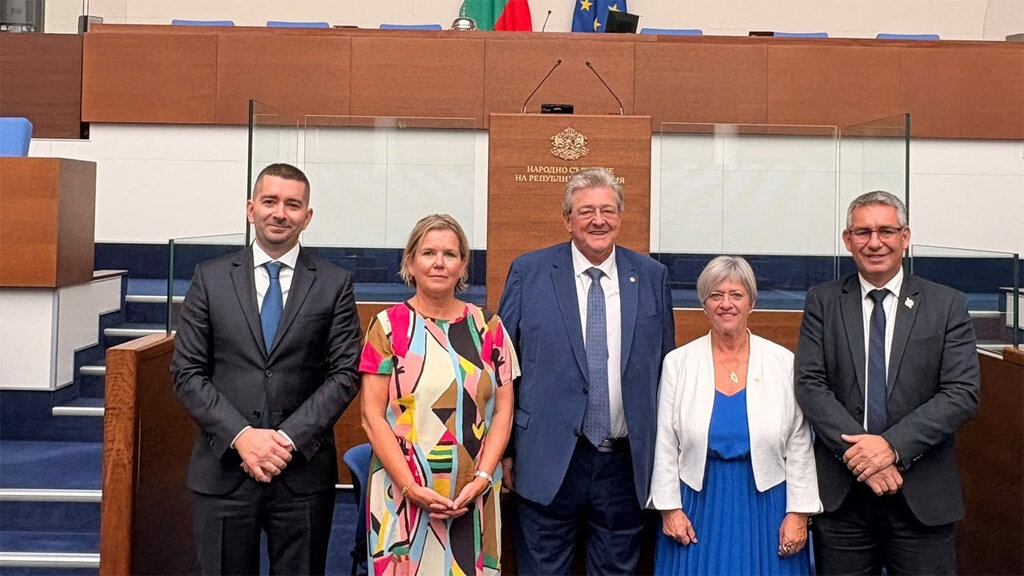 Une délégation parlementaire française est en visite à Sofia