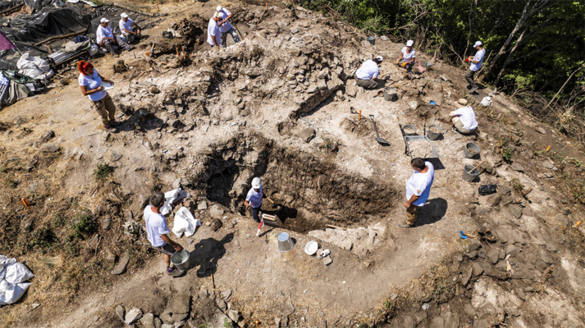 Dreieckiger Turm aus der Römerzeit bei Sofia entdeckt