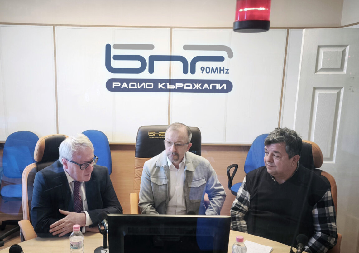 Френският посланик Жоел Мейер гостува на БНР-Кърджали