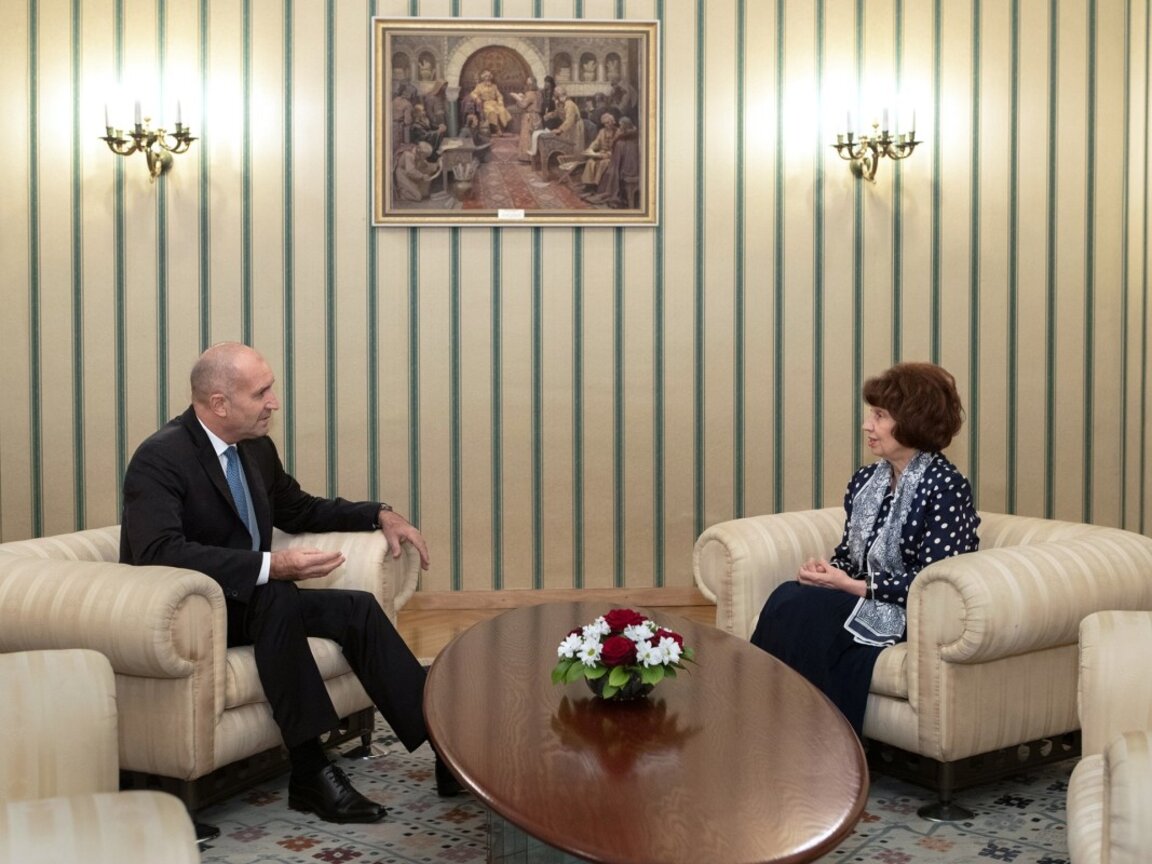 Румен Радев и Гордана Силяновска - Давкова