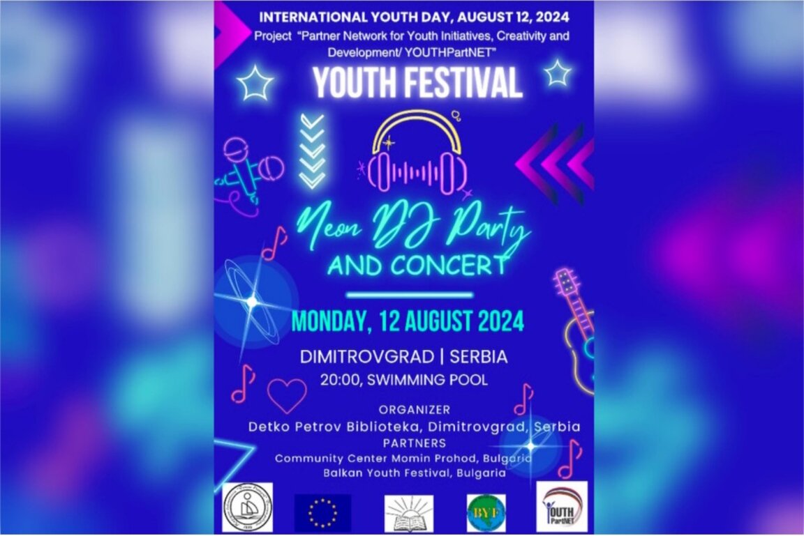 Youth Festival on the occasion of the International Youth Day in Caribrod