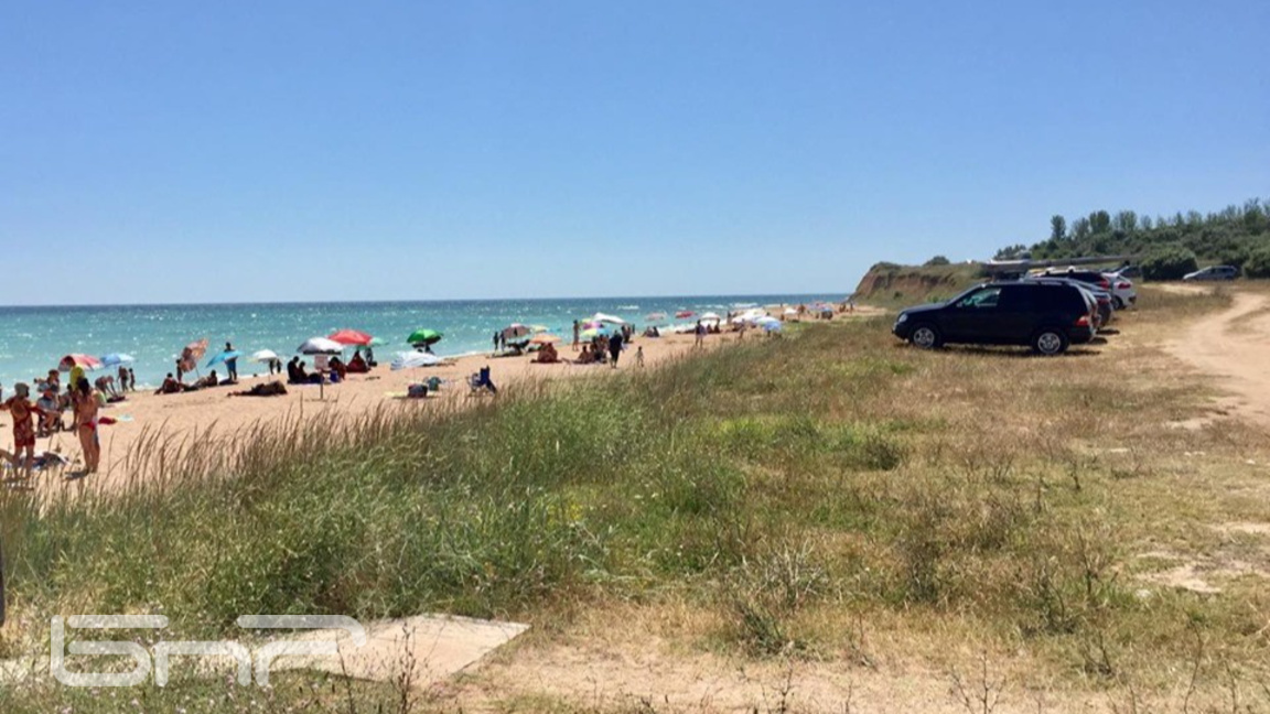 Плажът край Крапец