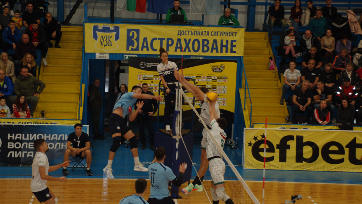 Монтана спечели волейболното дерби срещу Берое